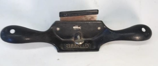Early Stanley No. 80 Cabinet Scraper, Spokeshave,