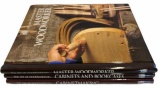 (3) Hardback Woodworking Books