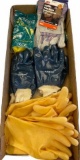 (9) Pair of Assorted Work Gloves Including: