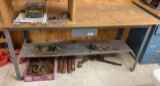 Metal & Wood 1-Drawer Shop Table 72