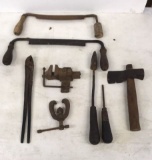 8 antique tools
