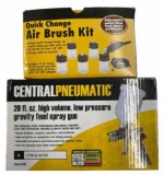 Central Pneumatic Quick Change Air Brush Kit