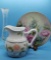 Assorted Decorative Items: Handpainted & Signed