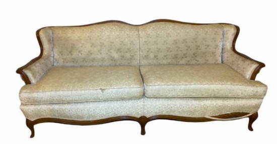Vintage French Provencial-Style Sofa