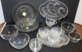 Assorted Glassware Including: Vintage 8 Pc.