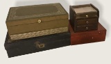 (4) Jewelry Boxes