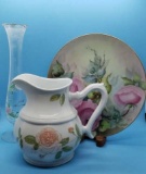 Assorted Decorative Items: Handpainted & Signed