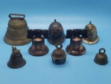 Assorted Metal/Brass Bells