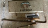 Metal Tool Box with Assorted Tools