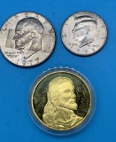 1977 Eisenhower Eagle Reverse Dollar, 1993 P