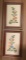 (2) Framed Cross Stitch Pictures, 10 5/8’’ T x 7