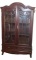 China Cabinet w/Beveled Glass Doors and Sides, Two