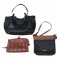 (3) Handbags: Sandra Roberts, Aigner, Noelle