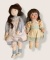 (2) Fabric Dolls