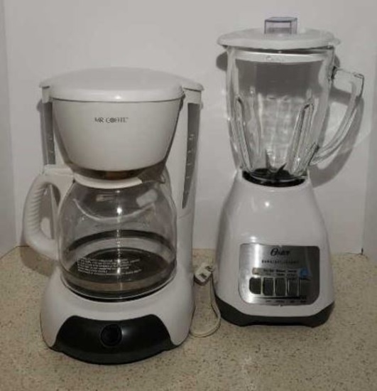 Oster Blender and Mr. Coffee Coffee Maker