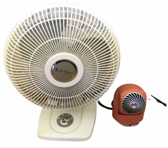 Lasko Oscillating Fan and Vornador Fan