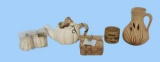 Assorted Decorative Accessories: Teapot