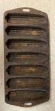 Antique Iron Corn Stick Pan