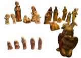 Ceramic Nativity, Plastic Nativity, Angel, etc.