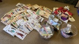 Assorted Vintage Patterns, Sewing Notions, etc.