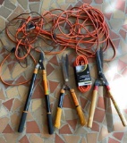 (3) Yard Clippers & Extension Cords