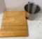 Hardwood 19” X 25” Cutting/fillet Board And