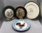 (4) Assorted Decorative Plates