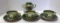 Stangl Covered Sugar Dish And (3) Cups And