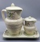 Covered Pitcher & Creamer With Underplate