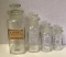 (4) Vintage Glass Medical Bottles, (1) Is Poison