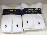 (2) Six Packs Of Polo Ralph Lauren Socks