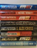 (8) James Patterson Hardback Novels