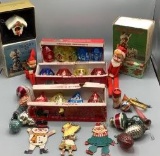 Assorted Vintage Christmas Decorations