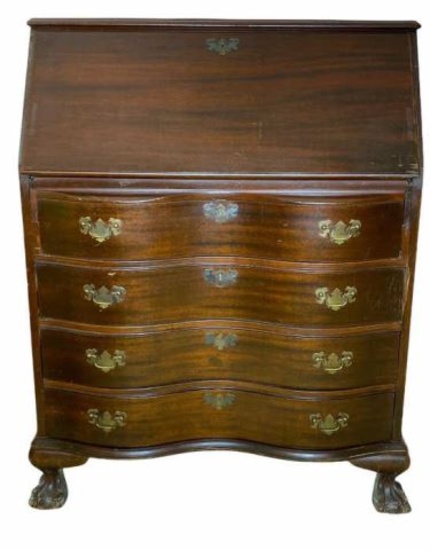 Fall Front Mahogany Secretary