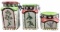 (3) OGGI “Herbs and Spices” Canisters - 9”, 7