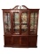 Chippendale Lighted Glass Front China Cabinet