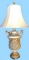 Table Lamp w/Leaf Design 36
