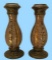 (2) Candle Holders—14 1/2” High