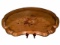 Painted Wooden 2-Handled Tray - 28 1/2” x 13 1/2”