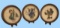 (3) Hummel Plates w/Wooden Frame