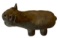 North African Burial Fetish of a Hippopotamus,