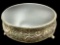 Footed Mirrored Silver Plate Cake Plateau--12