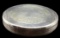 Round Silver Plate Footed Cake Plateau--14