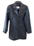 Central Falls Leather Coat--Size Medium
