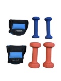 (2) Ankle Weights, (2) Small Blue and (2) Red 3Lb