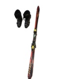 Pair of Atomic Skis and Nordica Snow Boots