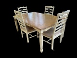 Dining Table & (4) Matching Chairs