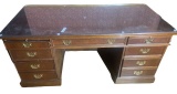 Jasper Cabinet Co. Kneehole Desk