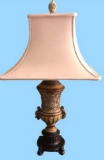 Urn-Style Table Lamp 28.5” Tall