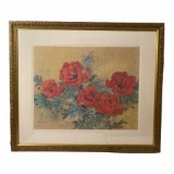 Framed and Matted David Lee Print 1978 -